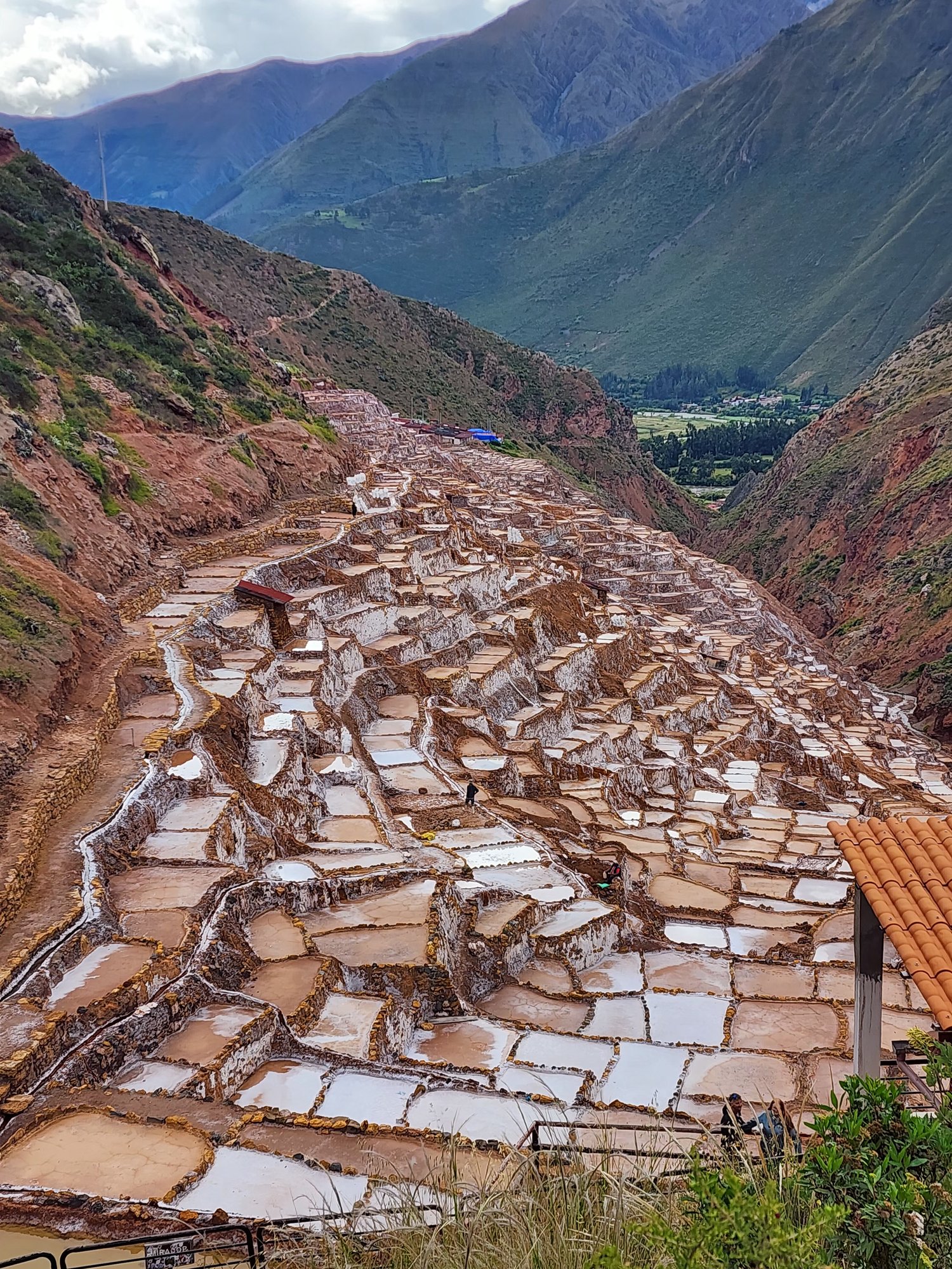 Maras salt evaporation pans